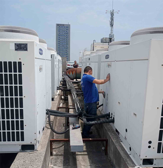 兴县中央空调制热和不制冷系统维修方法